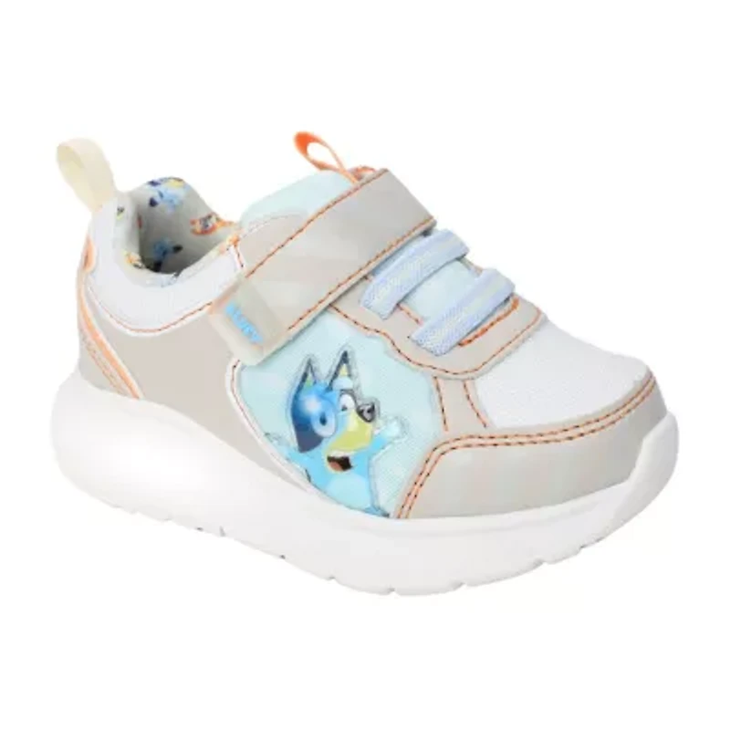 Ground Up Bluey And Bingo Boys Round Closed Toe Slip-On Shoe