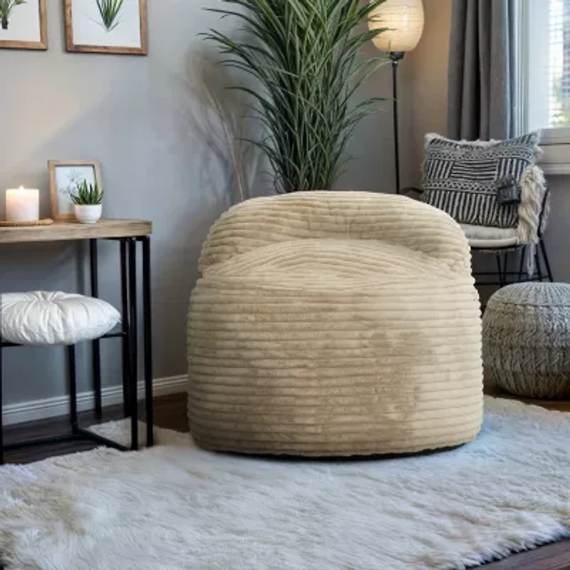 Sealy® Teddy 2-in-1 Memory Foam Bean Bag Chair