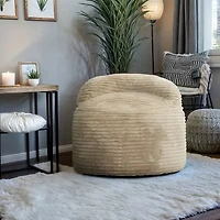 Sealy® Teddy 2-in-1 Memory Foam Bean Bag Chair