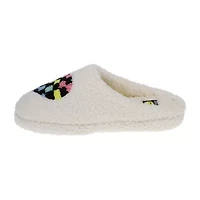 Joe Boxer Micro Sherpa Heart Clog Womens Memory Foam Slippers