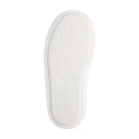 Joe Boxer Micro Sherpa Heart Clog Womens Memory Foam Slippers