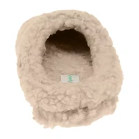 HONEYDEW Curly Sherpa Clog Slipper Womens Memory Foam Slippers