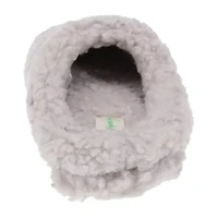 HONEYDEW Curly Sherpa Clog Slipper Womens Memory Foam Slippers
