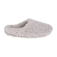 HONEYDEW Curly Sherpa Clog Slipper Womens Memory Foam Slippers