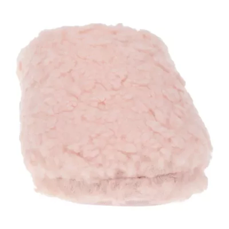 HONEYDEW Curly Sherpa Clog Slipper Womens Memory Foam Slippers