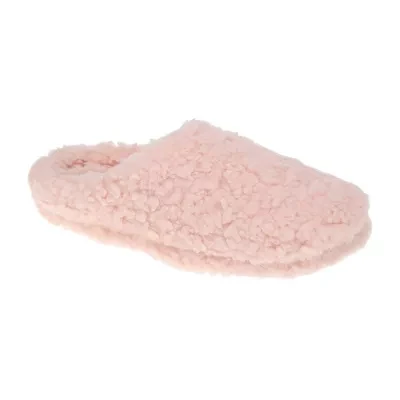 HONEYDEW Curly Sherpa Clog Slipper Womens Memory Foam Slippers