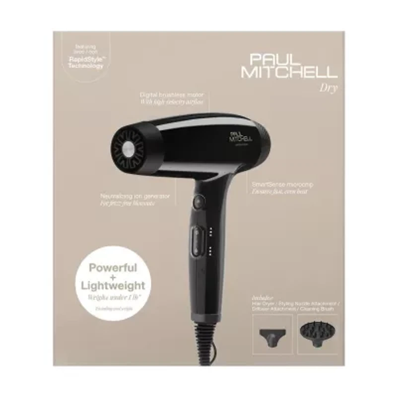 Paul Mitchell Appliances Dry Black Hair Dryer