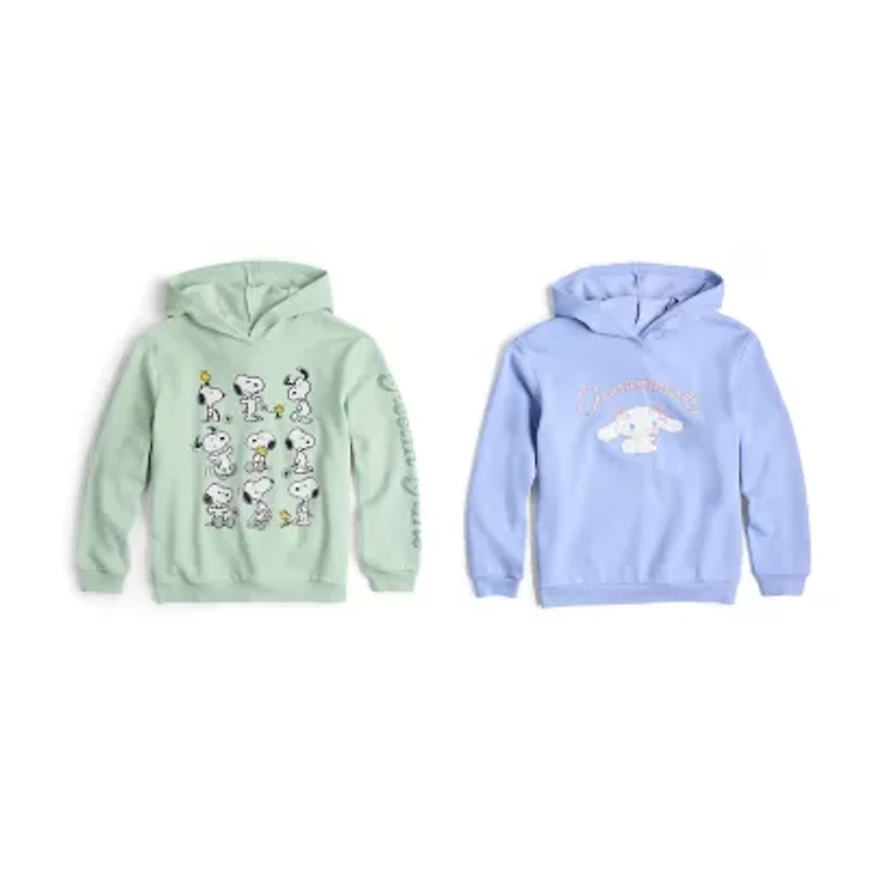 Little & Big Kid Girls Long Sleeve Fleece Hoodie