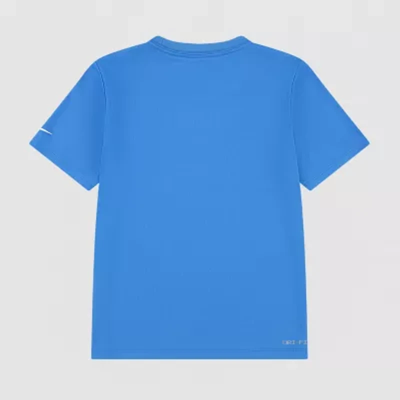 Nike Little Boys Crew Neck Short Sleeve Regular Fit Graphic T-Shirt