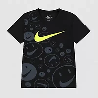Nike Little Boys Crew Neck Short Sleeve Regular Fit Graphic T-Shirt