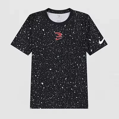 Nike 3BRAND by Russell Wilson Big Kid Boys Crew Neck Short Sleeve T-Shirt