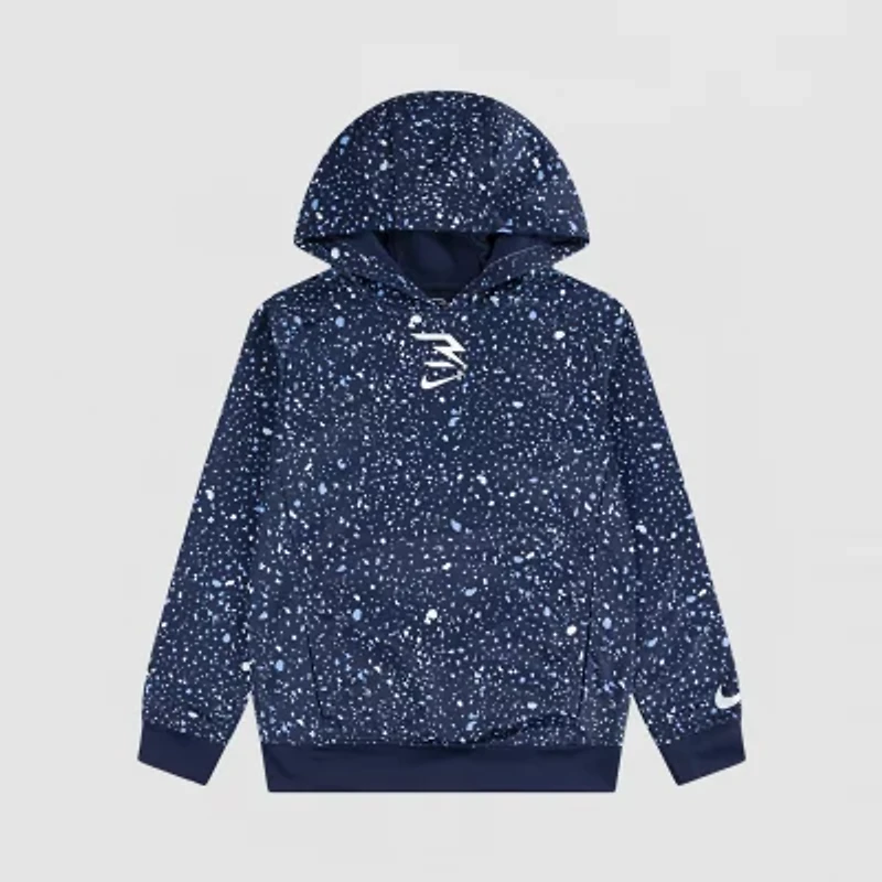 Nike 3BRAND by Russell Wilson Big Kid Boys Long Sleeve Fleece Hoodie