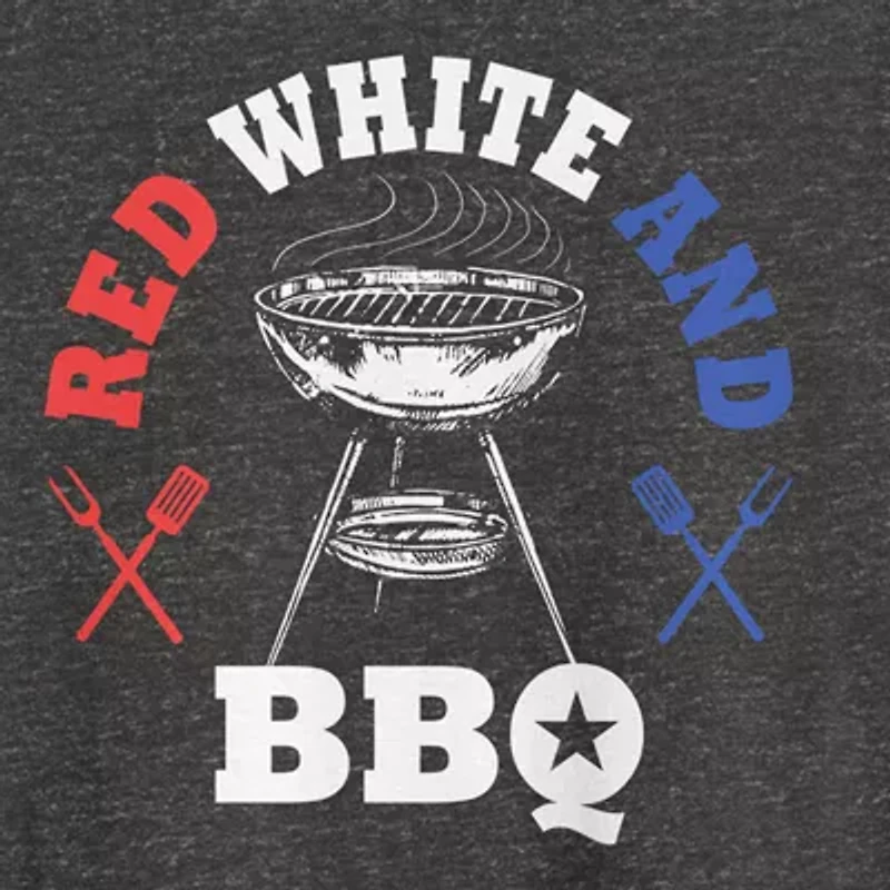 Mens Crew Neck Short Sleeve Regular Fit Big and Tall Graphic T-Shirt