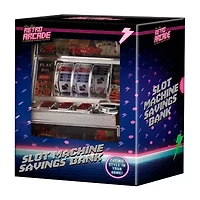 Retro Arcade Slot Machine Saving Bank