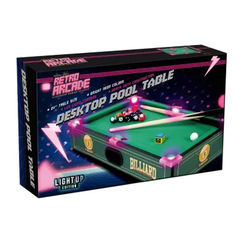 Retro Arcade Desktop Pool Table
