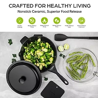Granitestone Zuka Everyday Multi-Functional 12" Pan Cooking System