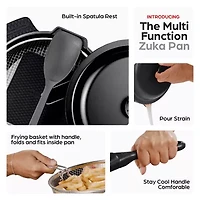 Granitestone Zuka Everyday Multi-Functional 12" Pan Cooking System