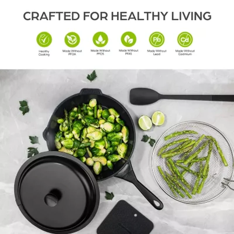 Granitestone Zuka Everyday Multi-Functional 8" Pan Cooking System