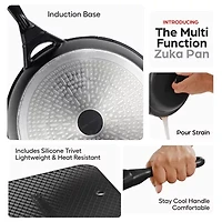 Granitestone Zuka Everyday Multi-Functional 8" Pan Cooking System