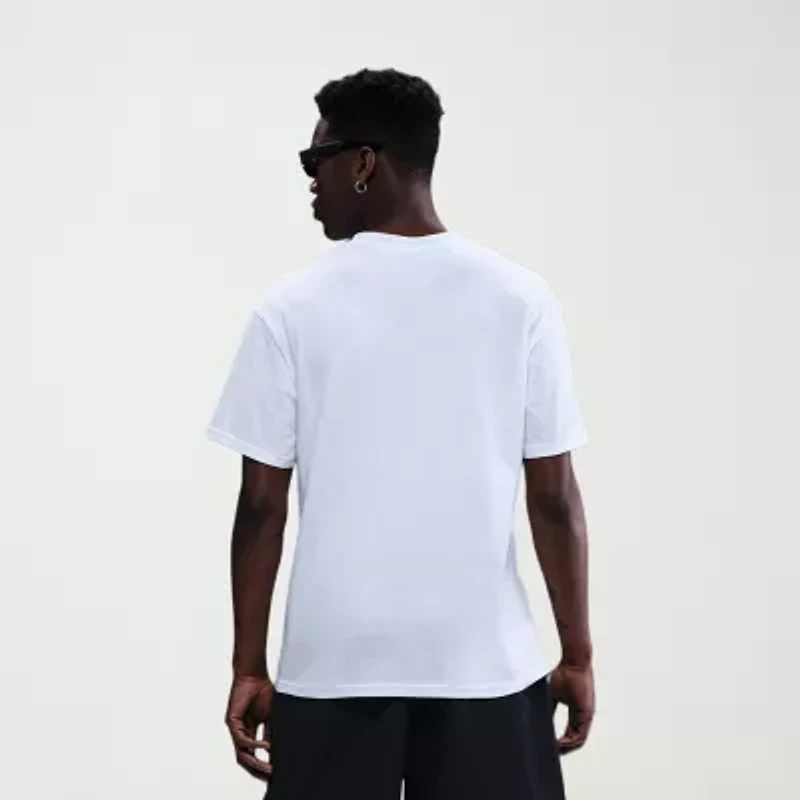 Nike Mens Crew Neck Short Sleeve Regular Fit Graphic T-Shirt