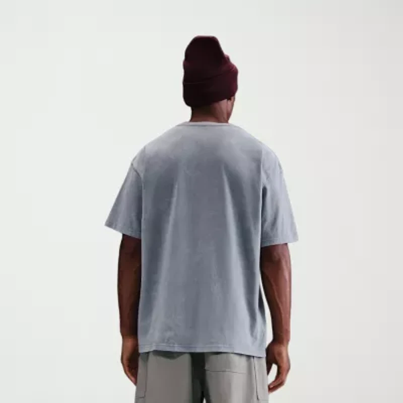 Nike Mens Crew Neck Short Sleeve Regular Fit Graphic T-Shirt