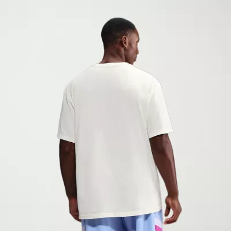 Nike Mens Crew Neck Short Sleeve Regular Fit Graphic T-Shirt