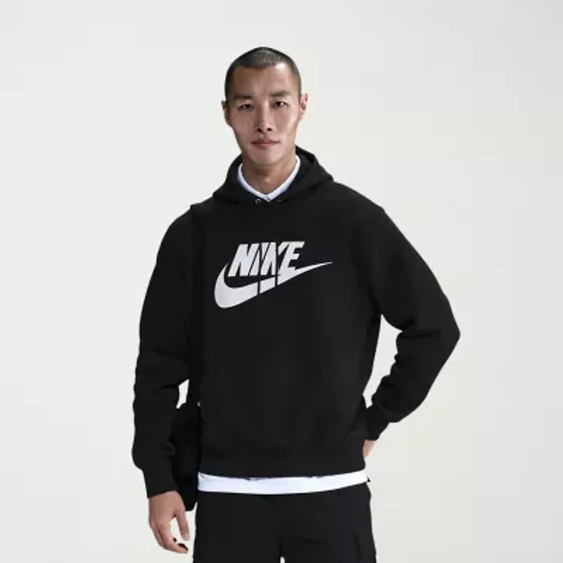 Nike Club Fleece Mens Long Sleeve Active Hoodie