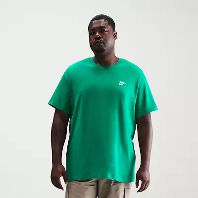 Nike Mens Crew Neck Short Sleeve Regular Fit Big and Tall Graphic T-Shirt