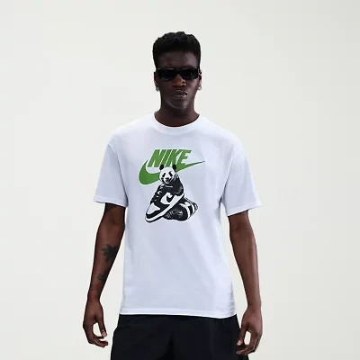 Nike Mens Crew Neck Short Sleeve Regular Fit Big and Tall Graphic T-Shirt