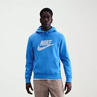 Nike Club Mens Long Sleeve Active Big and Tall Hoodie