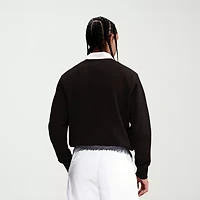 Nike Club Mens Crew Neck Long Sleeve Big and Tall Sweatshirt