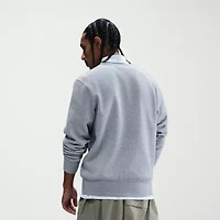 Nike Club Fleece Mens Crew Neck Long Sleeve Big and Tall Sweatshirt