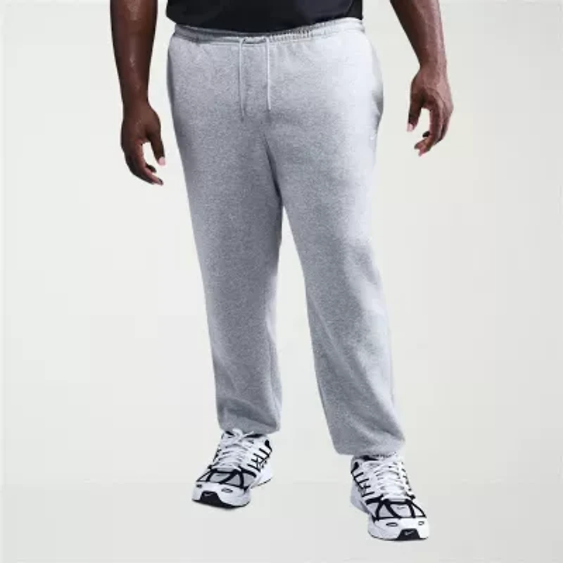 Nike Club Mens Regular Fit Big and Tall Fleece Active Jogger Pant