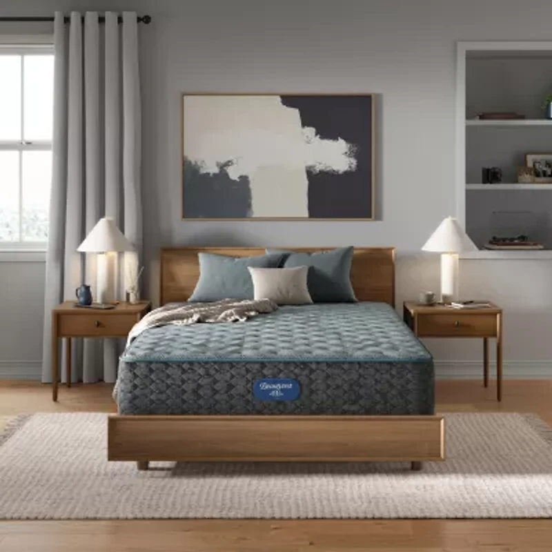 Beautyrest Level One 13" Firm Tight top - Mattress + Box Spring