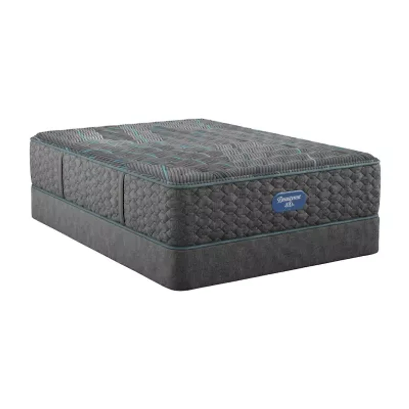Beautyrest Level Two 14" Medium Tight-Top Innerspring Mattress + Box Spring