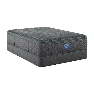 Beautyrest Level Two 14.75" Plush Pillow top - Mattress + Box Spring