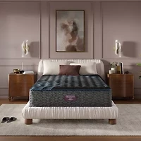 Beautyrest World Class Level Four 15" Medium Tight top - Mattress + Box Spring