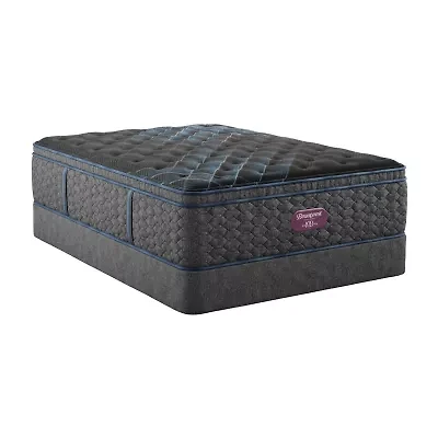 Beautyrest World Class Level Four 16.25" Plush Pillow top - Mattress + Box Spring