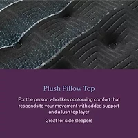Beautyrest World Class Level Four 16.25" Plush Pillow top - Mattress + Box Spring