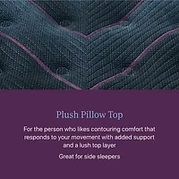 Beautyrest World Class Level Three 16" Plush Pillow top - Mattress + Box Spring