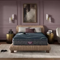 Beautyrest World Class Level Four 14" Medium Pillow top - Mattress + Box Spring