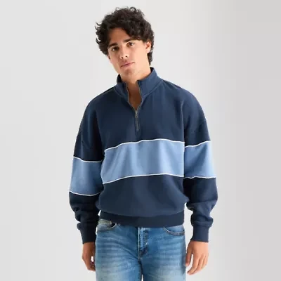 Arizona Mens Mock Neck Fleece