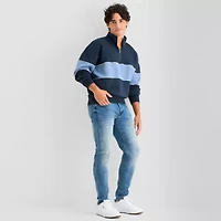 Arizona Mens Mock Neck Fleece