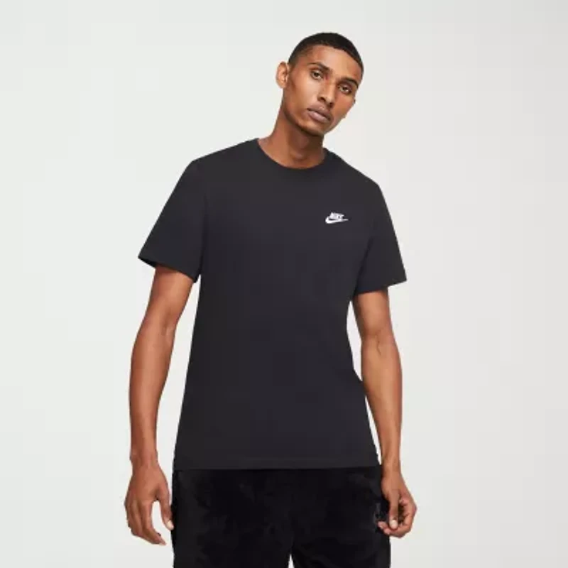Nike Embroidered Logo Mens Crew Neck Short Sleeve Active T-Shirt
