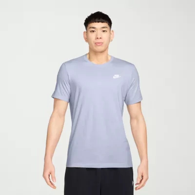 Nike Embroidered Logo Mens Crew Neck Short Sleeve Active T-Shirt