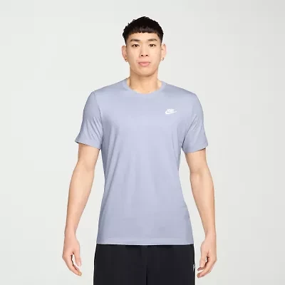 Nike Embroidered Logo Mens Crew Neck Short Sleeve Active T-Shirt
