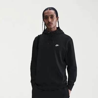 Nike Club Mens Long Sleeve Active Big and Tall Hoodie