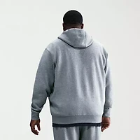 Nike Mens Long Sleeve Fleece Zipper Active Big and Tall Hoodie