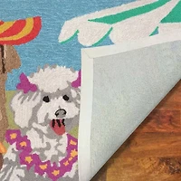 Liora Manne Frontporch Sassy Lassies Animal Hand Tufted Indoor Outdoor Rectangular Accent Rug