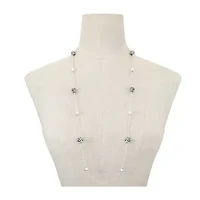 Monet Jewelry 34 Inch Rolo Strand Necklace